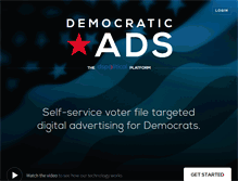 Tablet Screenshot of democraticads.com